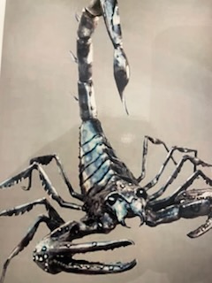 Entreprise de Recuperation artistique - Sculpture Scorpion